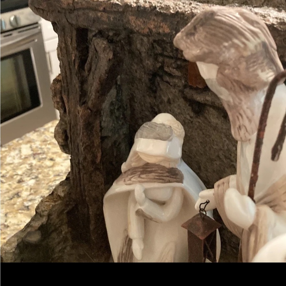 Complete nativity set figures matte finish, crèche, mat - Picture 7 of 9